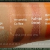 Sweetscents mineral eyeshadows:Sage matte, Amaretto coffee, Painted desert, Bittersweet matte