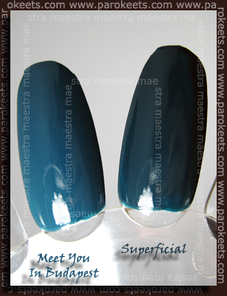 Essence - Meet You In Budapest Vs. Ciate Paint Pots - Superficial