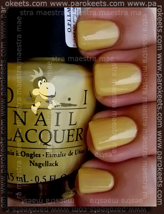 OPI - Banana Bandanna shade