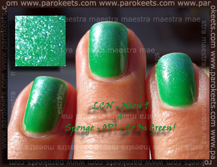 Some Elements Regarding Why Should We Go Green LCN Neon9%2BSponge OPI GoOnGreen 1B1 Some Elements Regarding Why Should We Go Green