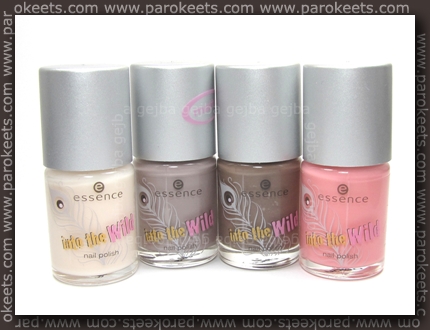 Essence - Into The Wild nail polishes