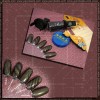 Magnetic polishes do work with kitchen magnets! Swatch: Magnetic polishes do work with kitchen magnets!