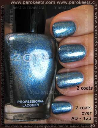 Swatch: Zoya - Crystal (Winter 2010 Flame collection)