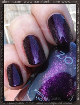 Zoya Valerie (Flame collection) swatch