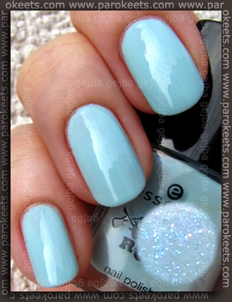 Essence You Rock LE - Speed Of Light Blue swatch