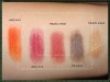 Inglot palette swatch - second row Inglot palette swatch - A 51, A 74, P 450, DS 457, P 404