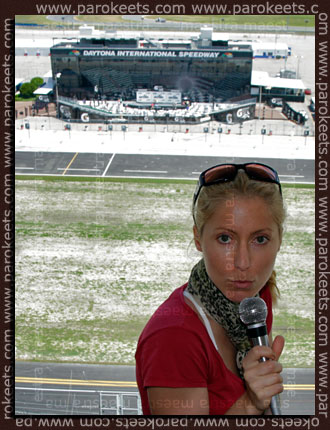 Maestra at the Daytona International Speedway - Nascar USA 2011