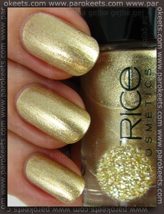 Catrice Goldfinger swatch by Parokeets