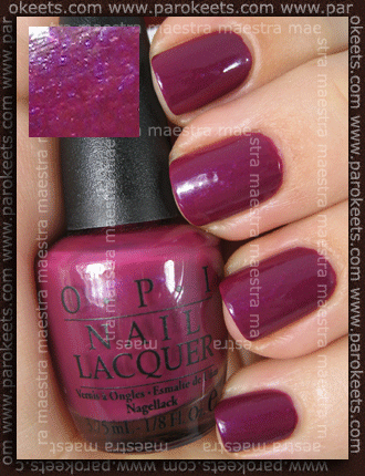 OPI - South Beach - Overexposed In South Beach