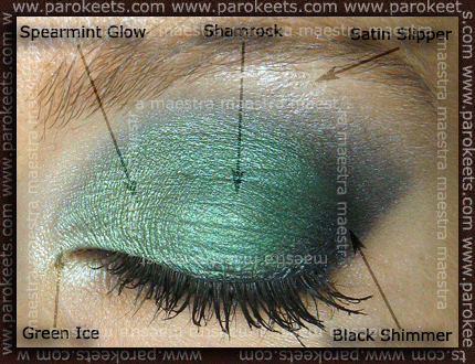 Sweetscents: Spearmint Glow - Shamrock - Black Shimmer - Satin Slipper