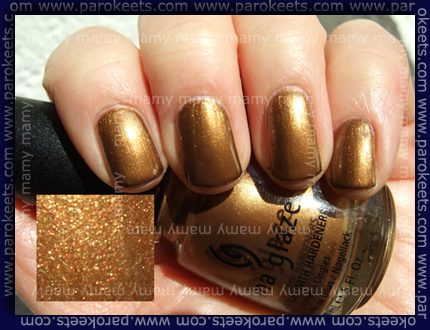 China Glaze - Platinum Gold