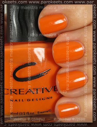 Creative Nail Design (CND) - Hot Pop Orange