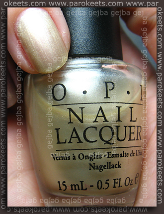 OPI - I Only Drink Champagne