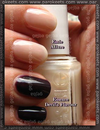 Essie Allure, Essence Devil’s Flavour
