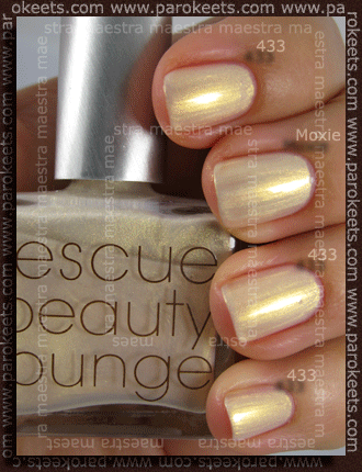 S-he Stylezone - 433 quick dry; Rescue Beauty Lounge (RBL) - Moxie