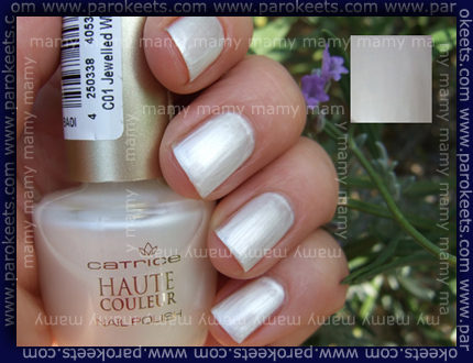 Catrice, 01 Jewelled White