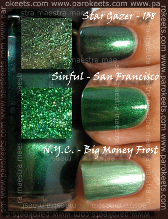 Star Gazer - 138 vs. Sinful Colors - San Francisco #302 vs. NYC - Big Money Frost