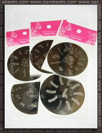 Chez-Delaney Stamping Nail Art Image plates