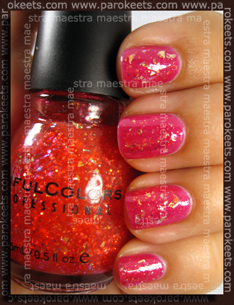Claire's - B76 - Sinful Colors - Red Ocean #140