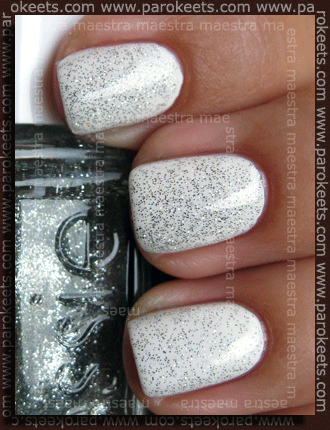 Essie - Blanc + Silver Boullions