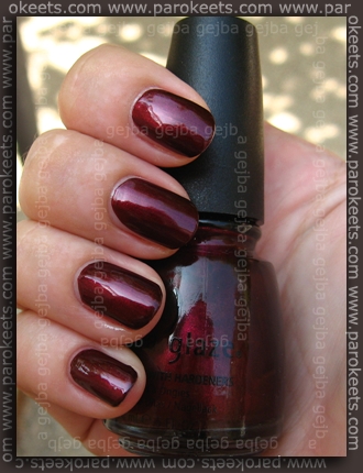 China Glaze - Retro Diva - Short & Sassy senca