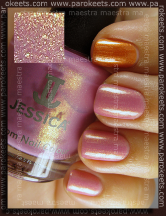 Jessica - Sherbet and OPI - Clubbing Till Sunrise