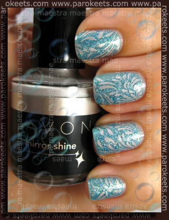 Bling - Bling Ocean + Chez-Delaney H20, Avon - Silver Foil