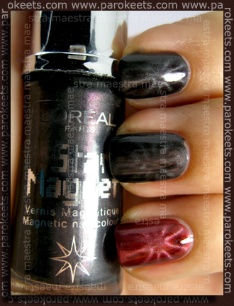 L'Oreal - Star Magnet - Red in Magnetic Grey