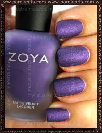 Zoya - Matte Velvet Winter 2009 - Savita