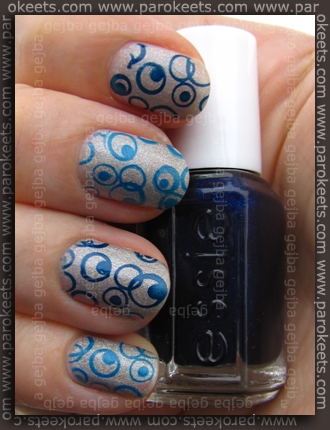Essence Metal Babe + Essie Midnight Cami + Cantare + 132 + Fauxnad H7