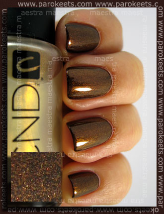 CND - Colour - Raisin In The Sun + Effect - Copper Shimmer