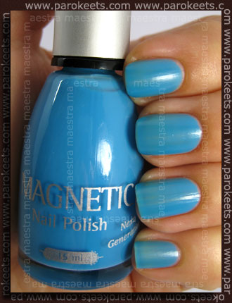 Magnetic - Blue Curacao - 2 coats - no TC