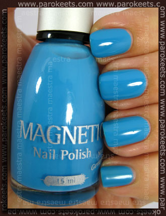 Magnetic - Blue Curacao - 3 coats with TC