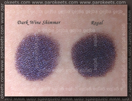 Sweetscents: Dark Wine Shimmer, Regal