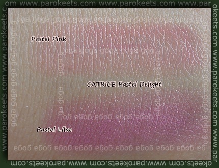 CATRICE Pastel Delight TE lipsticks Pink Lilac
