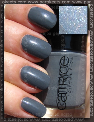 Swatcg Catrice Ultimate Nail Lacquer London's Weather Forecast