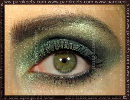 Illamasqua Noir inspired look Swatch: Illamasqua Noir inspired look
