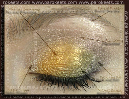 EOTD: The She Space: Baited Breathe, Fire and Brimstone, Moral Enemy, Rock and Roll, Dimwitted; Sweetscents: Satin Slipper