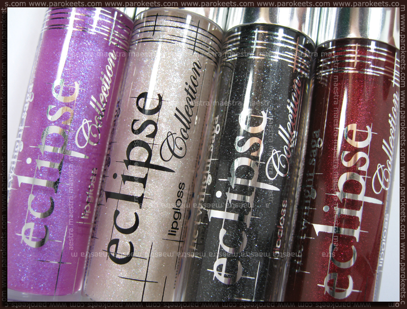 Swatch: Essence - Eclipse TE - Lipglosses