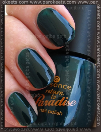 Essence Return To Paradise: Back To Paradise Essence Return To Paradise: Back To Paradise swatch