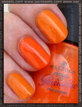 Essence Return To Paradise: Fruit Punch vs. Sun Downer comparison