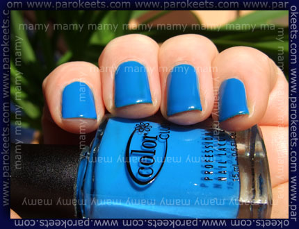 Color Club: Chelsea Girl swatch