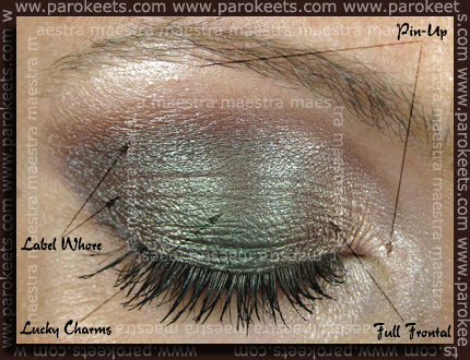 EOTD: Too Faced: Pin Up, Label Whore, Lucky Charms, Full Frontal Make up: Too Faced: Pin Up, Label Whore, Lucky Charms, Full Frontal