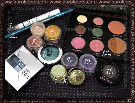 Products: Green and Purple EOTD: Would U Dare to Wear?