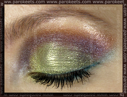 Make up: Green and Purple EOTD: Would U Dare to Wear? by Maestra