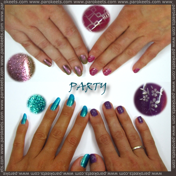 Nail polish party - details