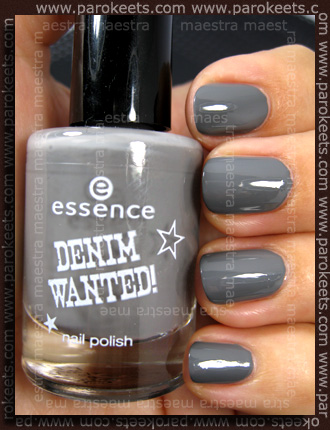 Essence - Denim Wanted Trend Edition - Fivepocket Grey Swatch: Essence - Denim Wanted Trend Edition - Fivepocket Grey