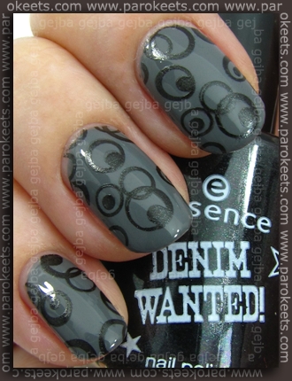 Essence (Denim Wanted): Fivepocket Grey + konadicure make with I Love My Jeans fauxnad H7