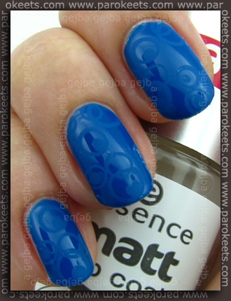 Essence (Denim Wanted): Forever Mine + konadicure with Matte Top Coat + fauxnad H7