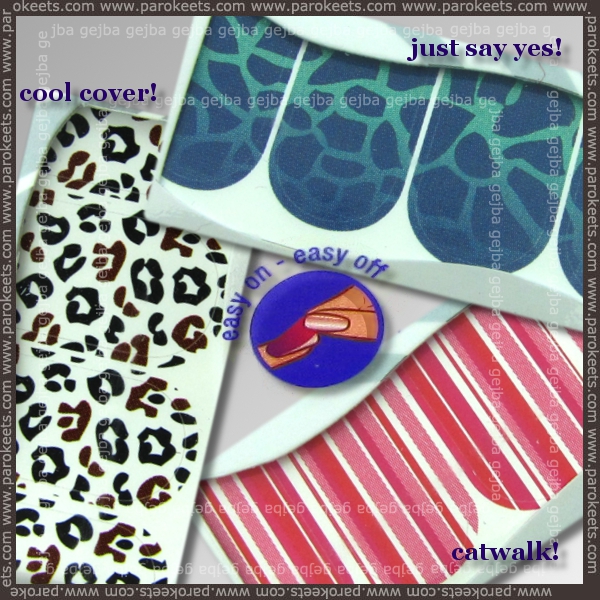 Essence - Nail Fashion Sticker: cool cover!, just say yes!, catwalk!
